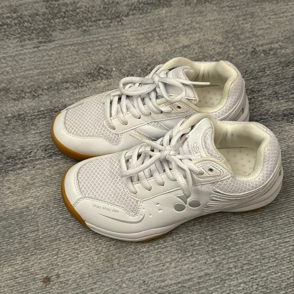 Brand new white sneakers